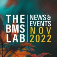 Newsletter banner with The BMS Lab on the left and News and events November 2022 with yellow and irange leaves.
